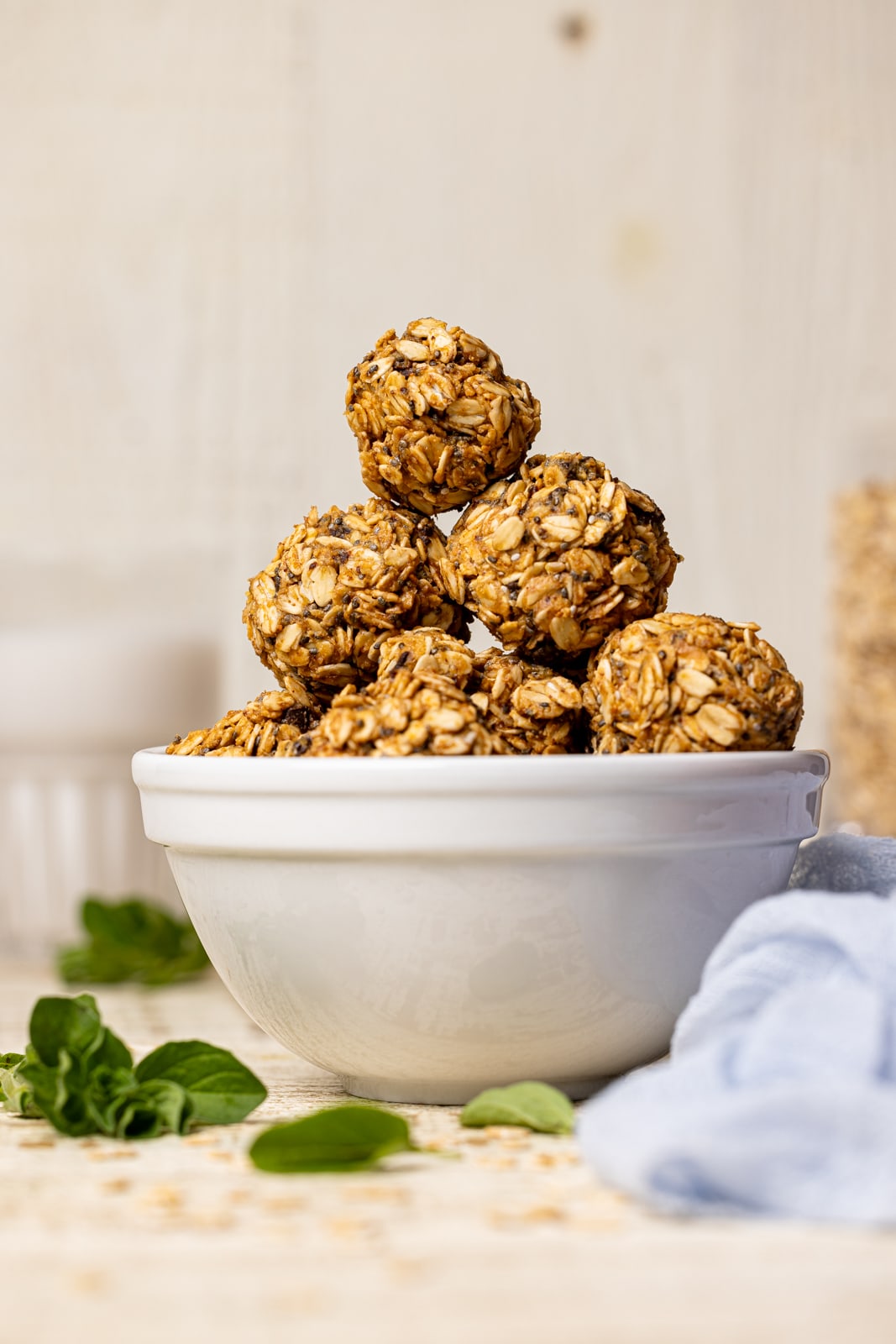 No-Bake Chocolate Peanut Butter Protein Balls