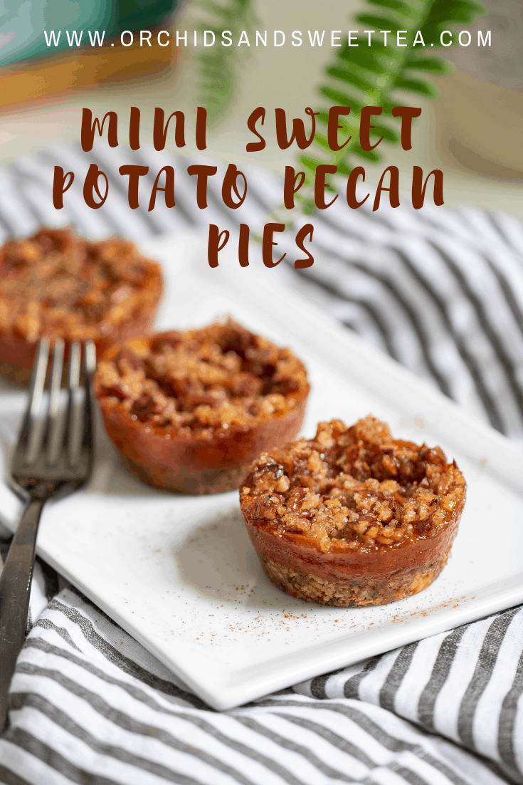 Mini Sweet Potato Pecan Pies