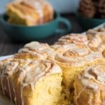 Best Vegan Pumpkin Cinnamon Rolls