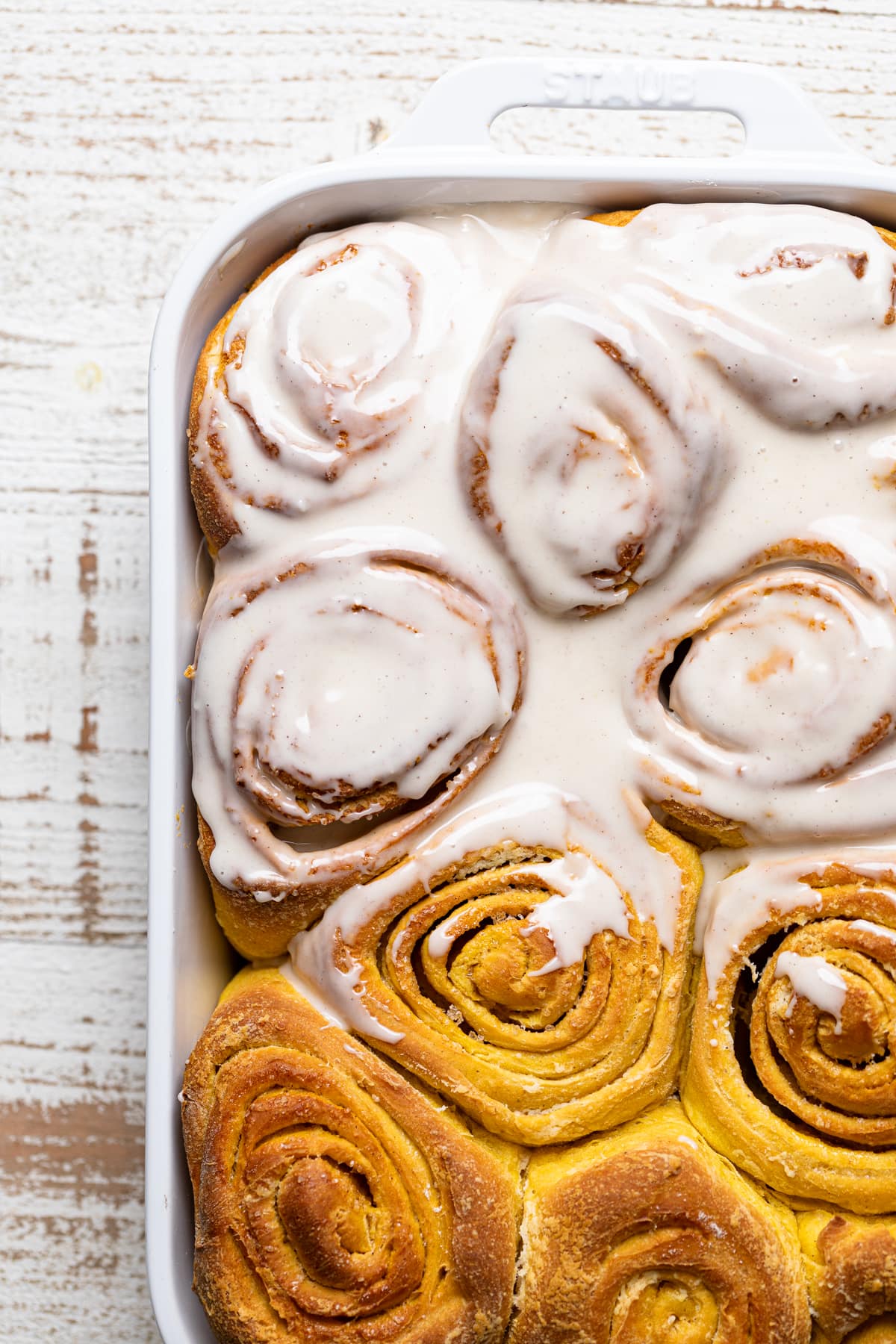 Best Vegan Pumpkin Cinnamon Rolls