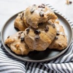 Cinnamon Raisin Banana Vegan Scones