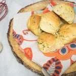 Post Thanksgiving: Garlic Herb Dinner Rolls + Bob Red Mills