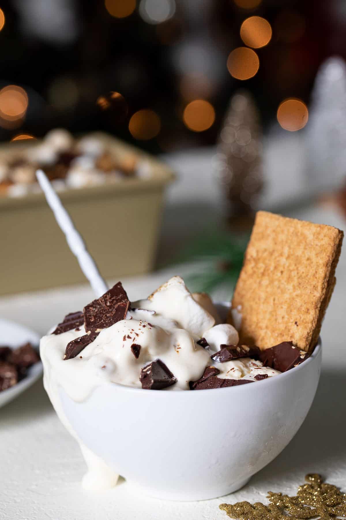 Homemade S'mores Ice Cream: No-Churn Required