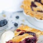 Homemade Apple Berry Pie