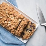 Almond-Cinnamon Crunch Blueberry Banana Bread