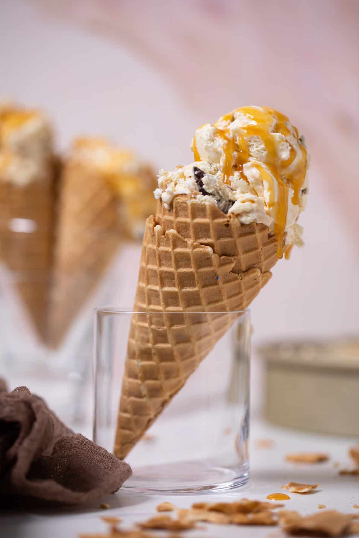 Homemade Waffle Cones and Bowls - Oh, The Things We'll Make!