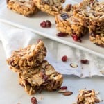 Chocolate Cranberry Almond Snack Bars
