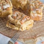 Carrot Cake Cinnamon Rolls