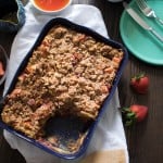 Baked Strawberry Banana French Toast Casserole