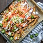 BBQ Loaded Chicken Taco Fries
