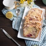 Breakfast Lemon Raspberry Coffee Cake