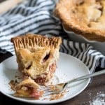 Cinnamon Whole Wheat Strawberry Peach Pie