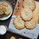Oversized Crinkled Chocolate Chip Butterscotch Cookies