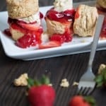 Maple Whole Wheat Oatmeal Strawberry Shortcake