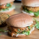 Extra Crispy Carrot Spinach Quinoa Veggie Burger