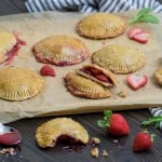 Easy Strawberry Cinnamon Whole Wheat Hand Pies