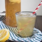 Natural Homemade Lemon Ginger Ale