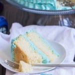 Fluffy, Buttery Vanilla Birthday Cake + Milestone #3