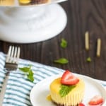 Mango Cheesecake with Chocolate Graham Cracker Crust