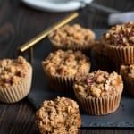 Vegan Cinnamon Banana Crumble Muffins