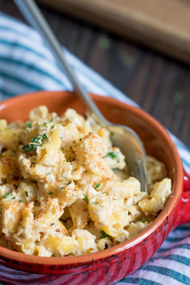 The Ultimate Vegan Mac + Cheese