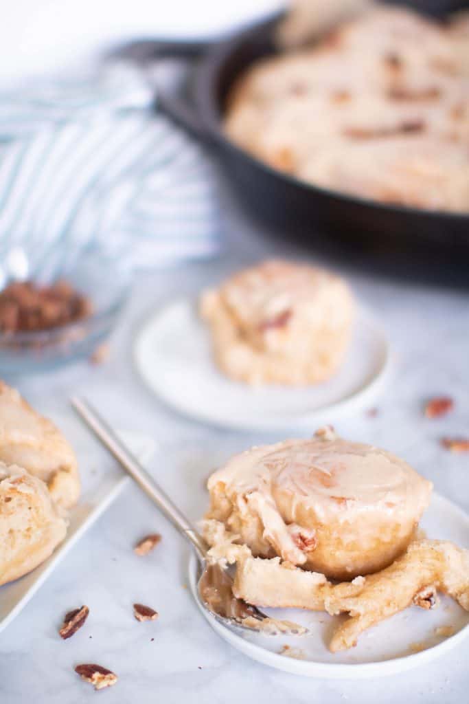 Perfect Vegan Apple Maple Cinnamon Rolls