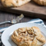 Mini Salted Caramel Apple 'Pie' Galettes