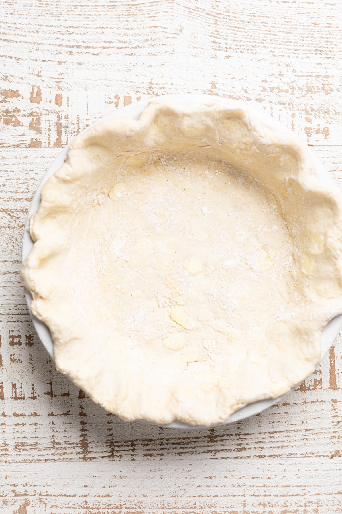 Empty pie crust.