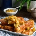 Delicious French Toast + Caramelized Apples