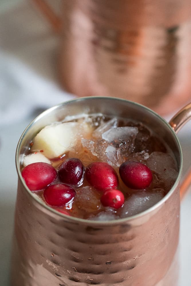 Cranberry Apple Cider Orange Sangria