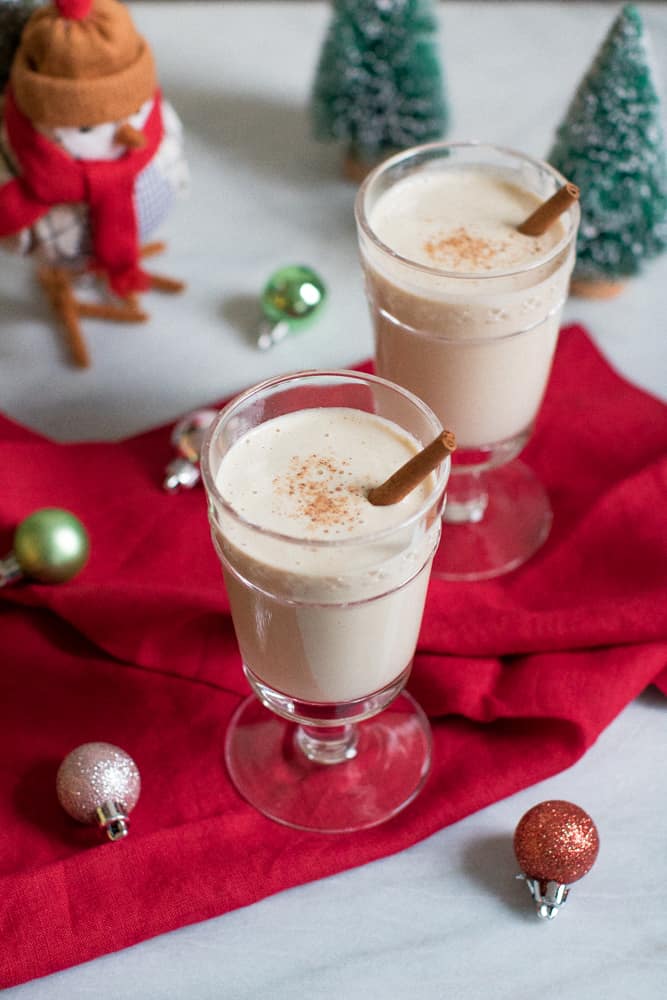 Creamy Homemade Vegan Eggnog