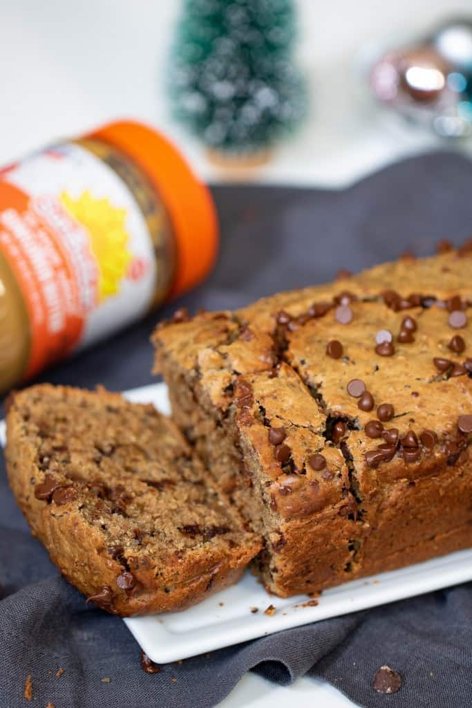 SunButter Chocolate Chip Quinoa Banana Bread