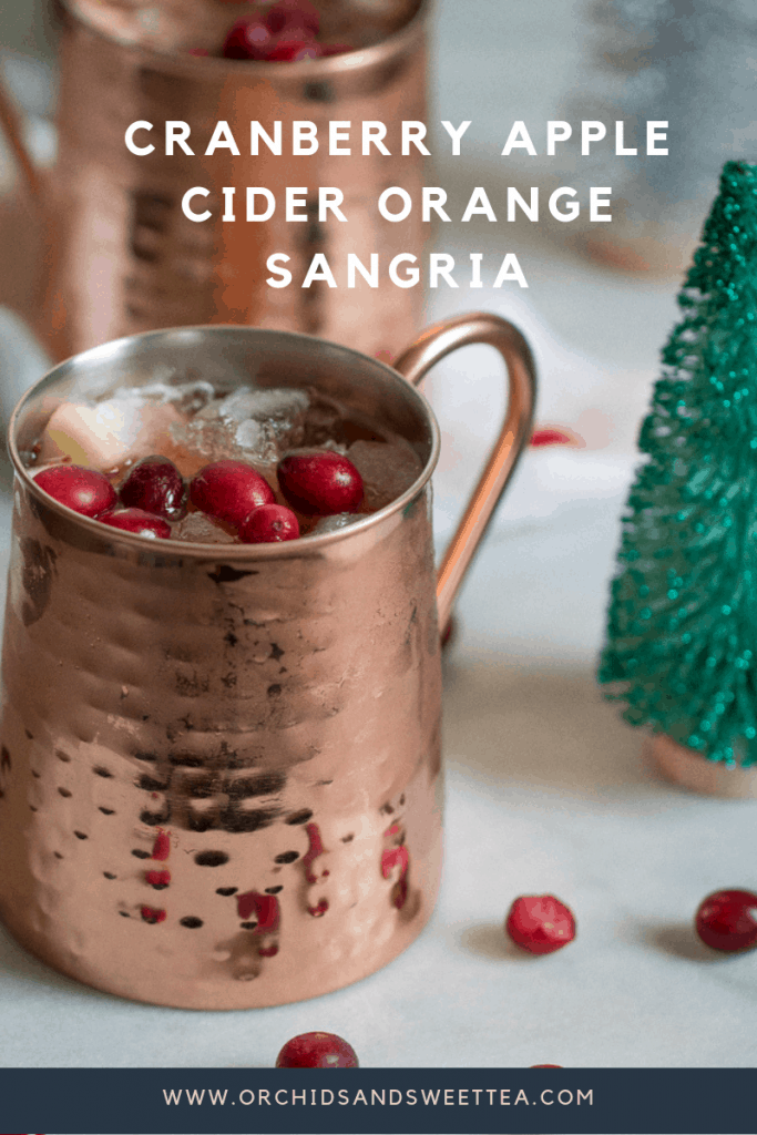 Cranberry Apple Cider Orange Sangria