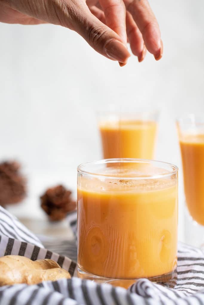 Creamy Jamaican-Inspired Vegan Carrot Juice