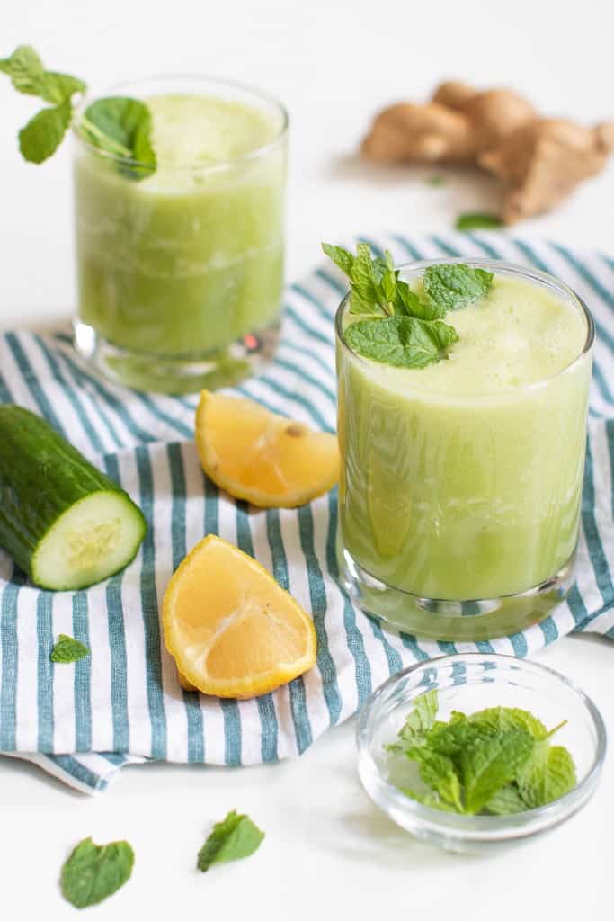 Cucumber Ginger Lemon Detox Juice