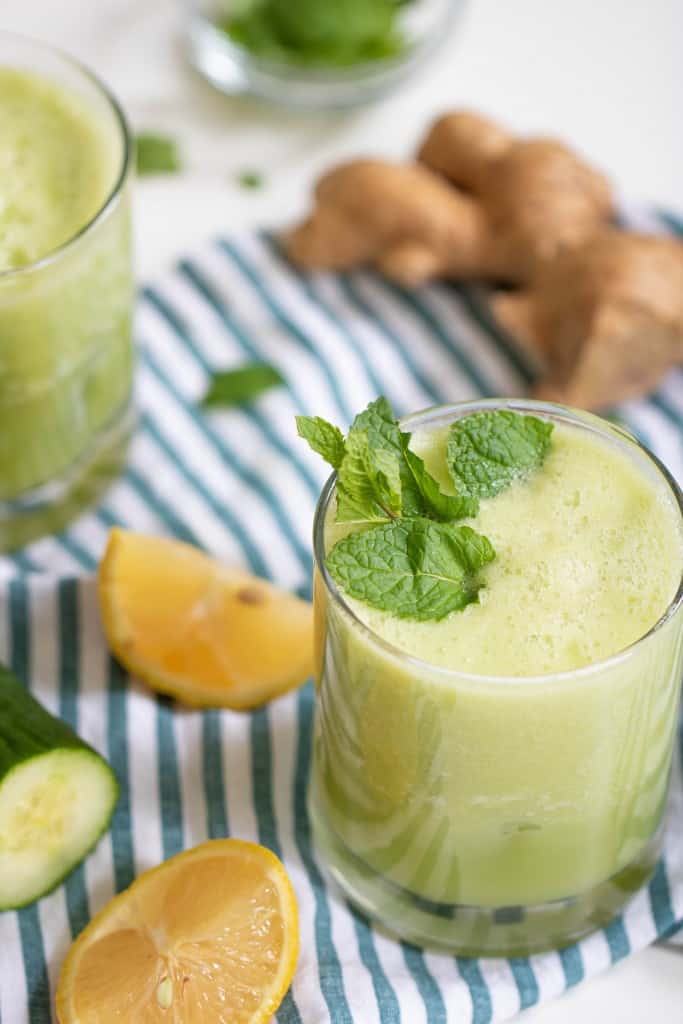 Cucumber Ginger Lemon Detox Juice