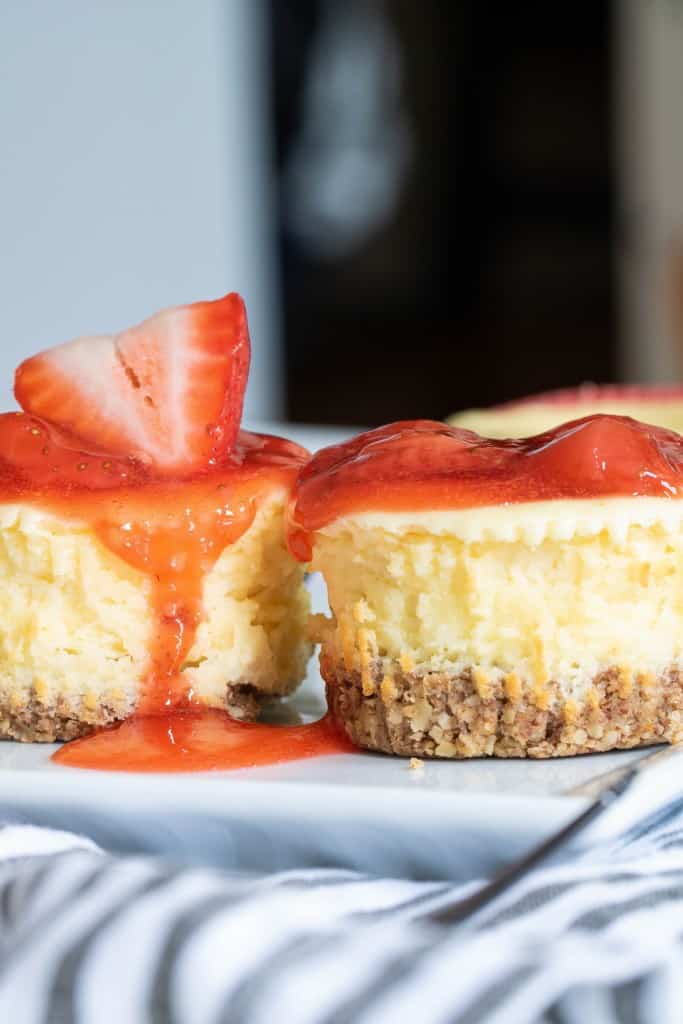Not So Classic New York-Style Cheesecake Bites