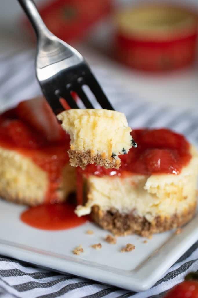 Not So Classic New York-Style Cheesecake Bites