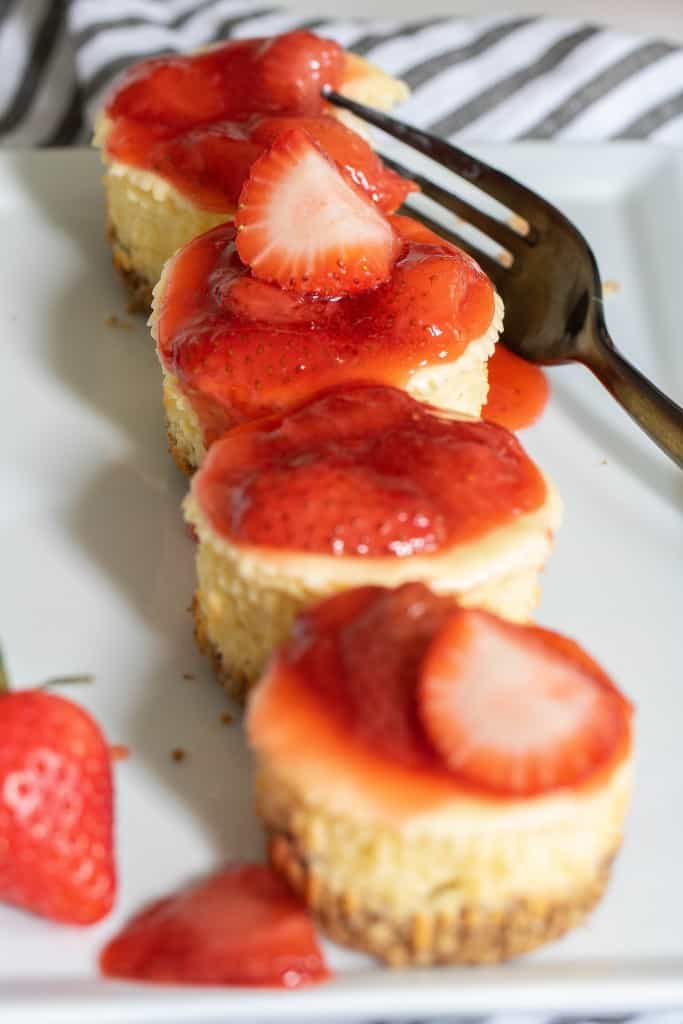 Not So Classic New York-Style Cheesecake Bites