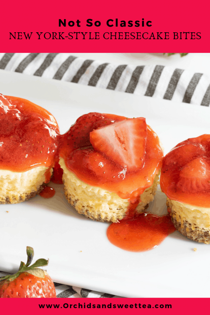 Not So Classic New York-Style Cheesecake Bites