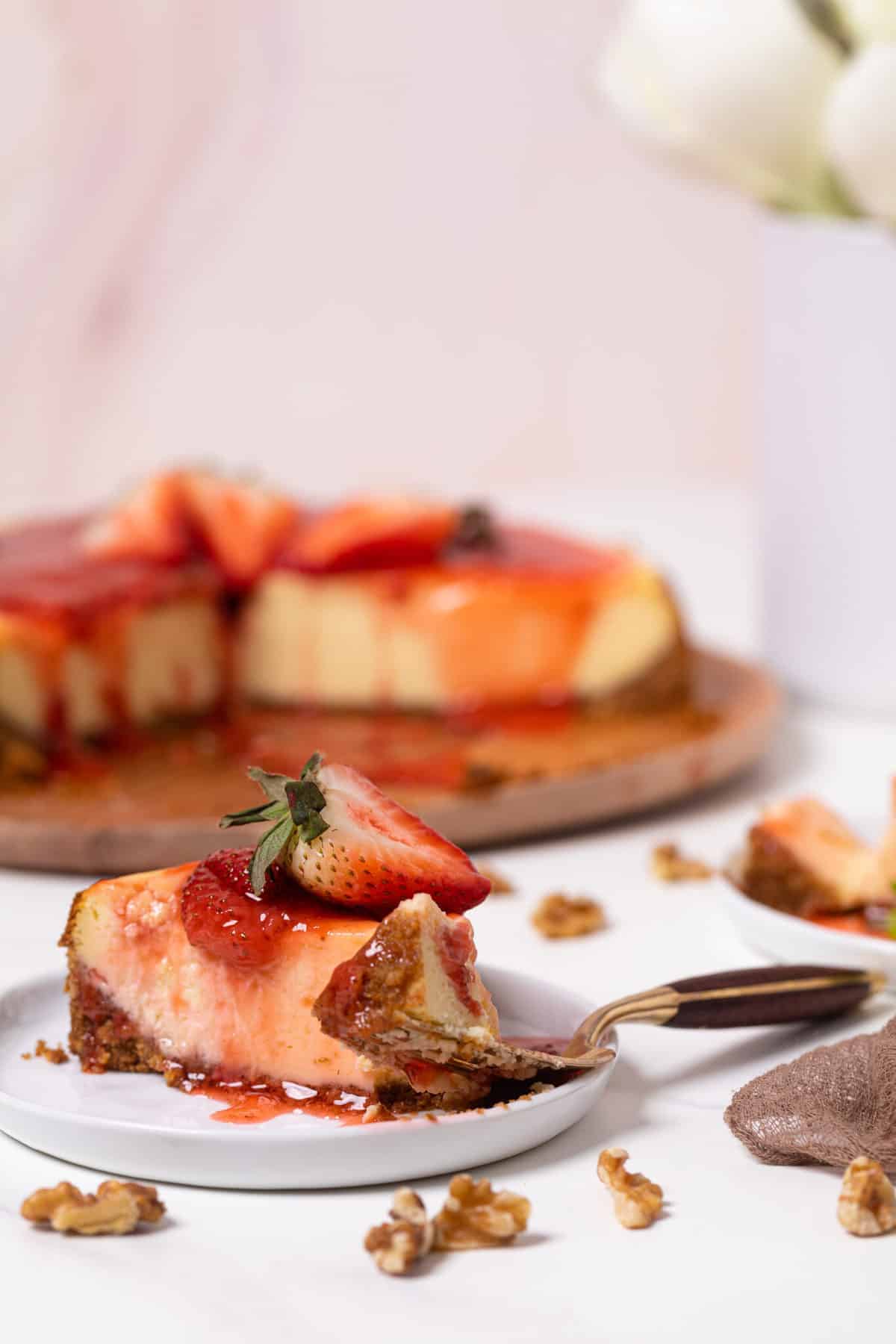 Not So Classic New York-Style Cheesecake 
