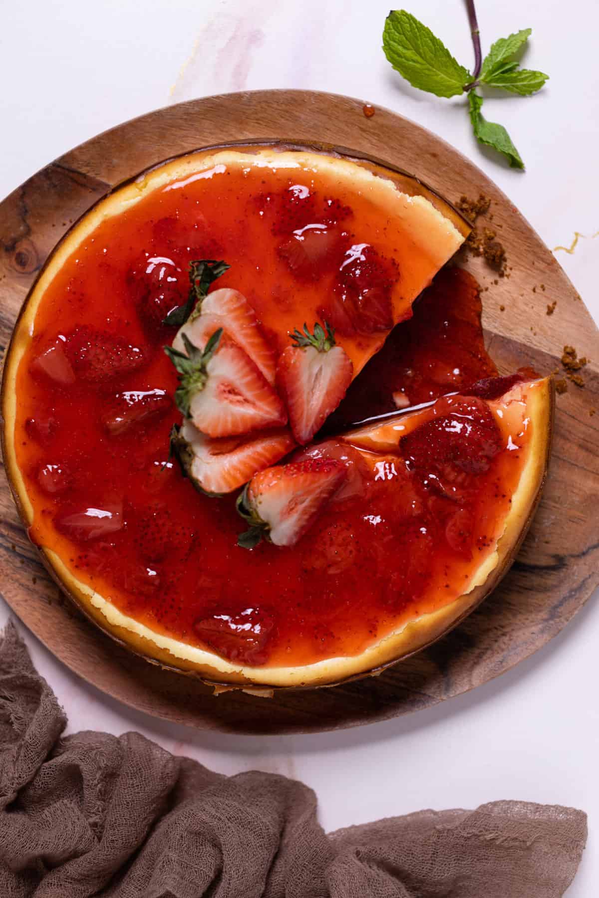 Not So Classic New York-Style Cheesecake 