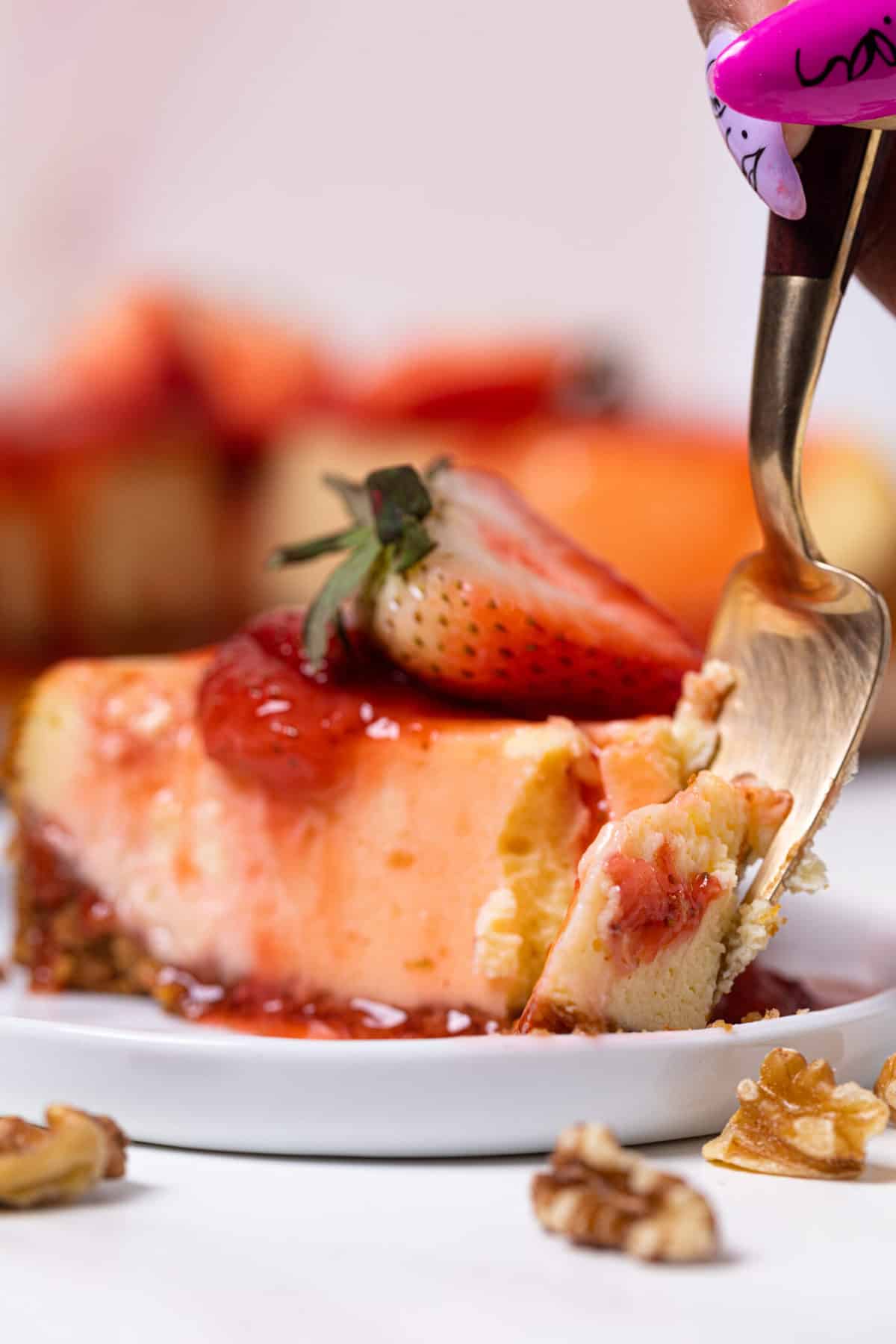 Not So Classic New York-Style Cheesecake 