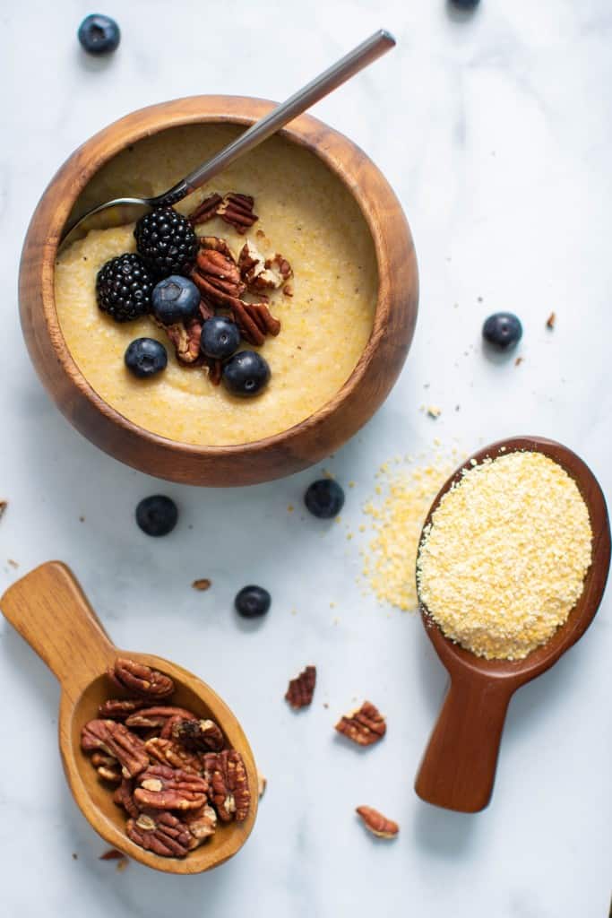 Creamy Jamaican Cornmeal Porridge