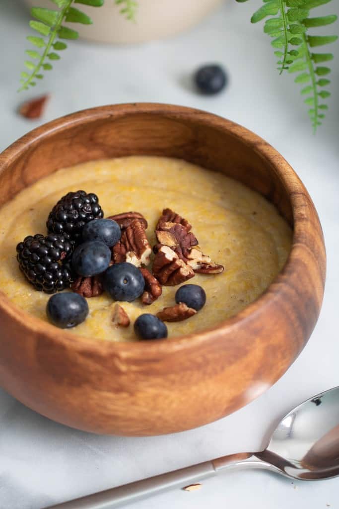 Creamy Jamaican Cornmeal Porridge