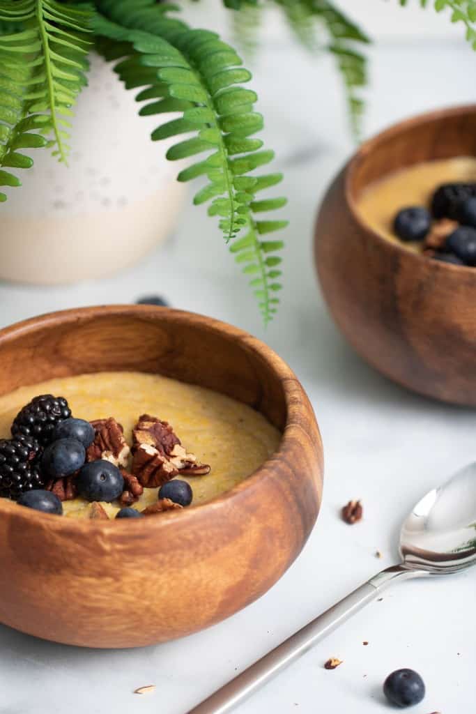 Creamy Jamaican Cornmeal Porridge