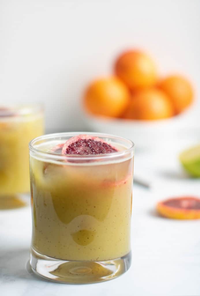 Healthy Blood Orange Kiwi Drink