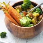Healthy Pesto Veggie Bowl