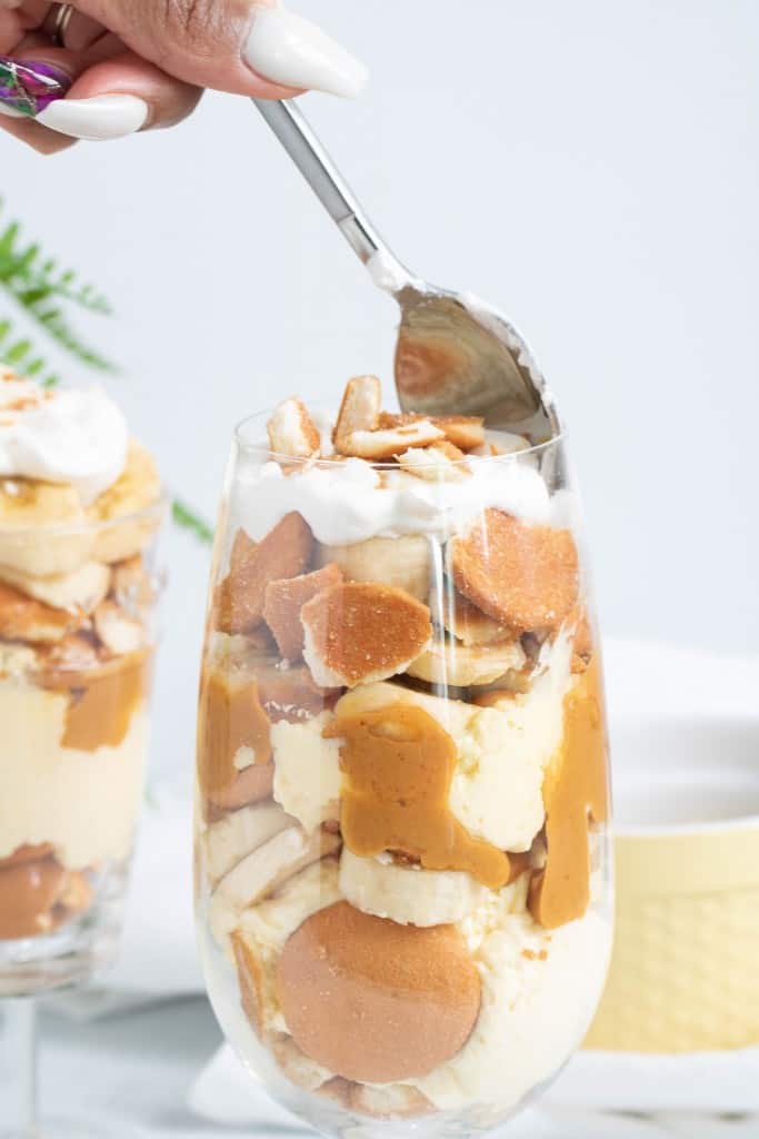 Delicious Peanut Butter Banana Pudding