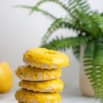 Vegan Lemon Poppy Seed Donuts